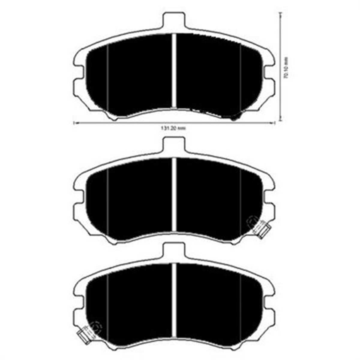 ELANTRAÖN BALATA ELANTRA 1.6-1.8-2.0-2.0 CRDI 03 7.06 MARELLI 323700009300MARELLIMARELLI 323700009300