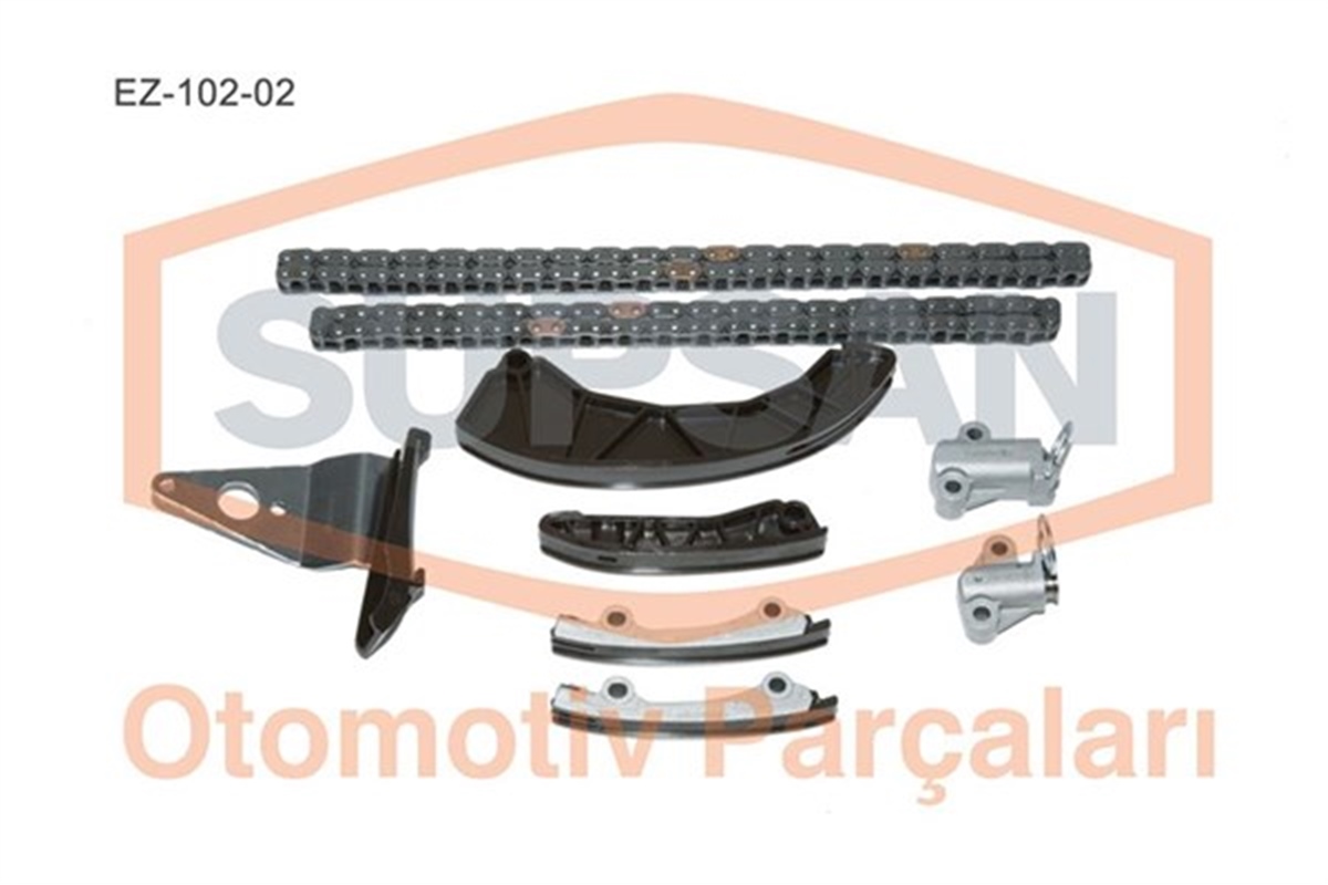 ERAEKSANTRİK GERGİ KİTİ 9 PARÇA HYUNDAI ACCENT ERA-GETZ 1.5CRDİ 16V D4FA YM PİMLİ TİP ZİNCİR SETİ SUPSAN EZ-102-02SUPSANSUPSAN EZ-102-02