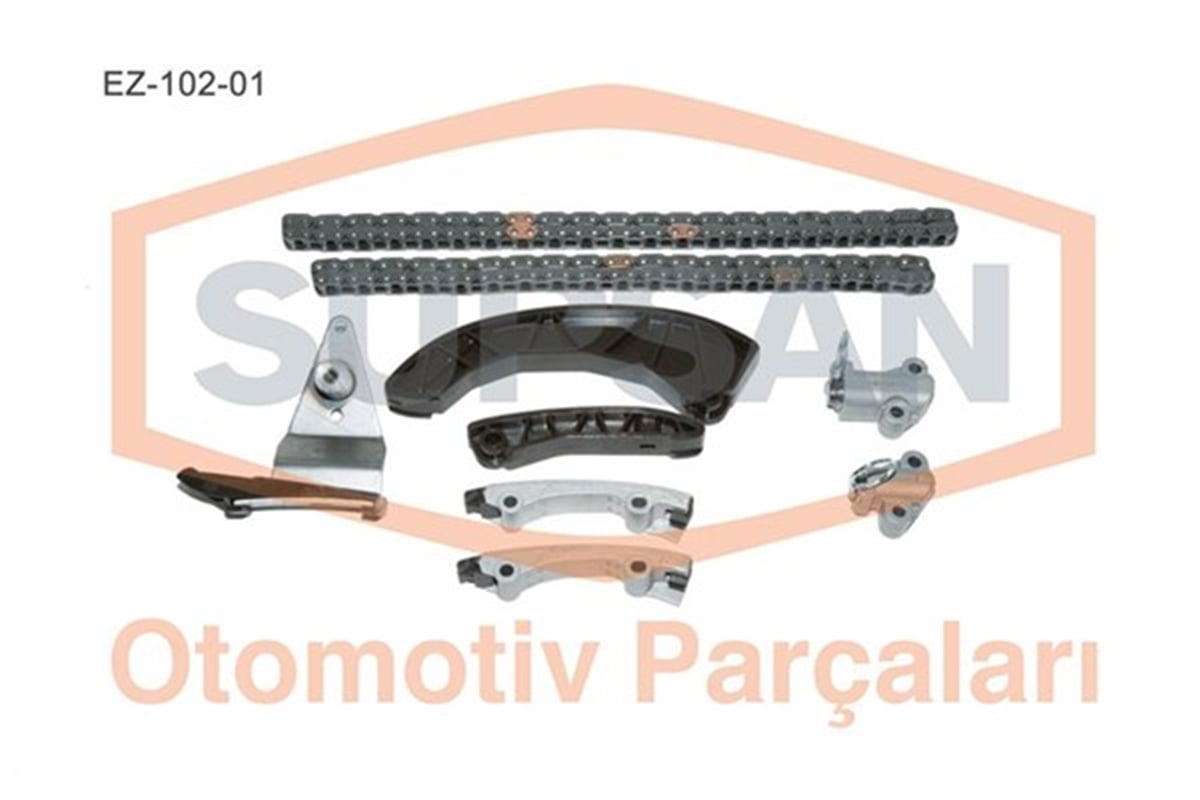 ERAEKSANTRİK GERGİ KİTİ 9 PARÇA HYUNDAI ACCENT ERA-GETZ 1.5CRDİ 16V D4FA EM PİMLİ TİP ZİNCİR SETİ SUPSAN EZ-102-01SUPSANSUPSAN EZ-102-01