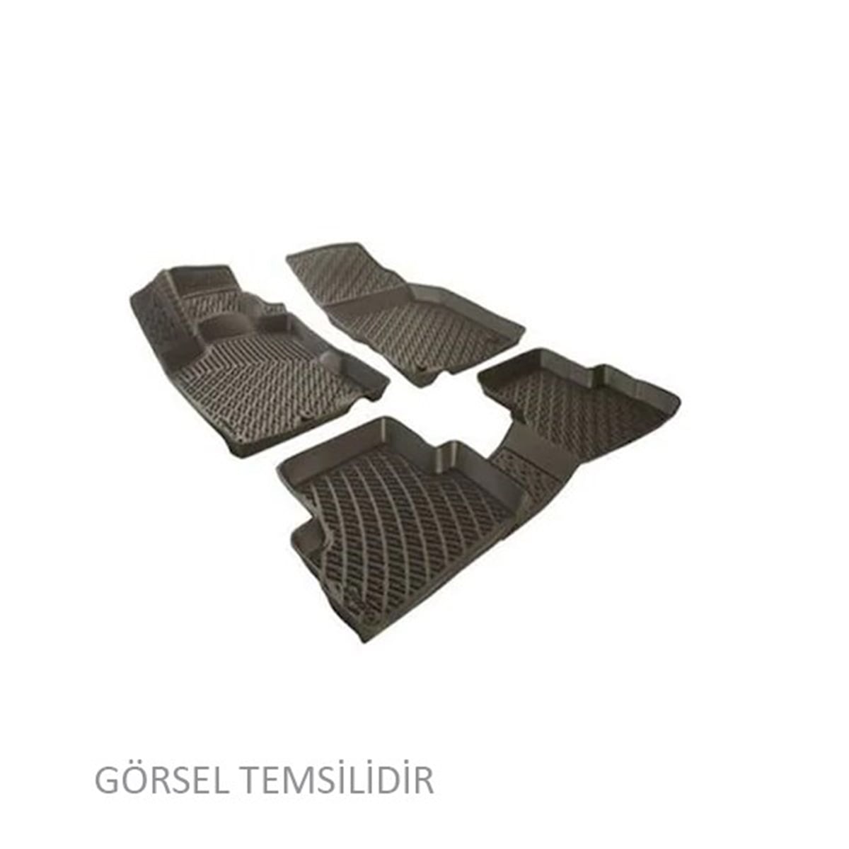 ERAPERFLEX 3D X-MAT HAVUZLU PASPAS ÇEŞİTLERİ SİYAH HYUNDAI ACCENT ERA 2006-2011 3D X-MAT 5 PCS PERFLEX PXM-HY04PERFLEXPERFLEX PXM-HY04