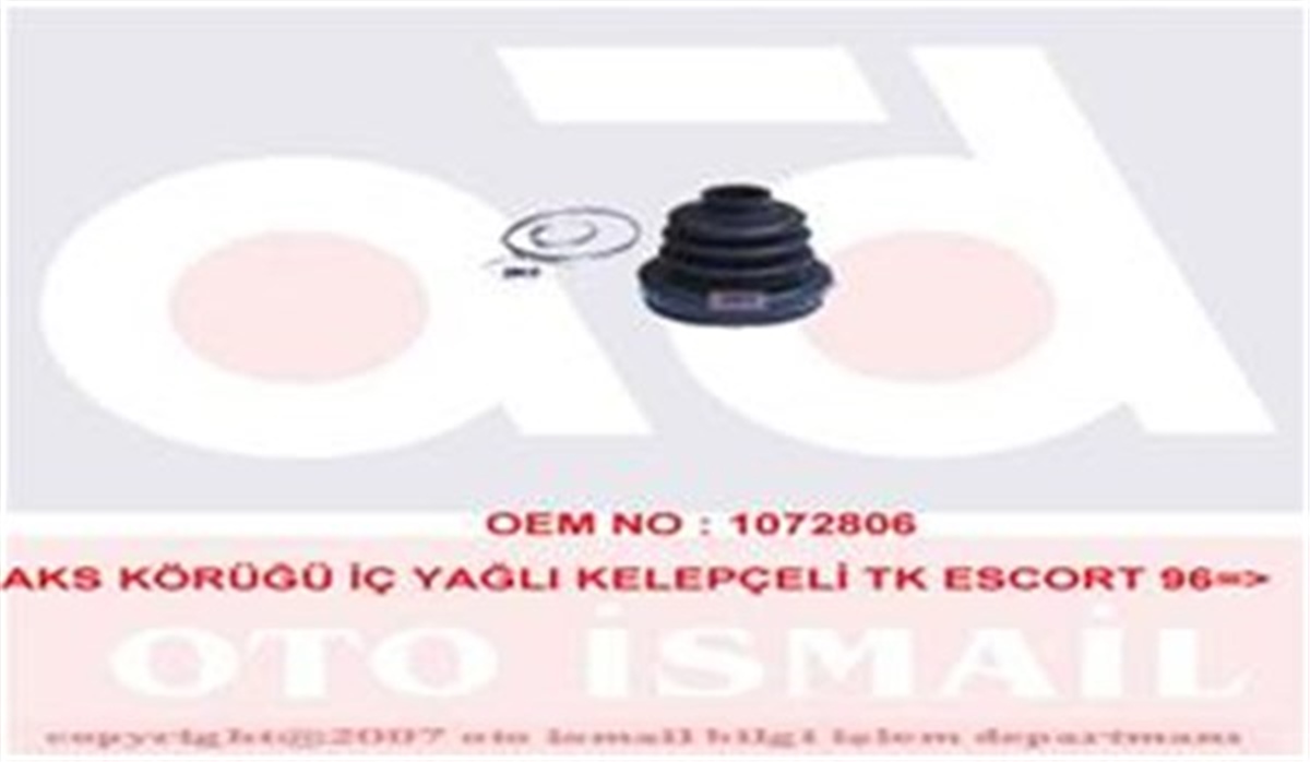 ESCORTAKS KÖRÜĞÜ İÇ YAĞLI KELEPÇELİ TK ESCORT 96 MKS 347MKSMKS 347
