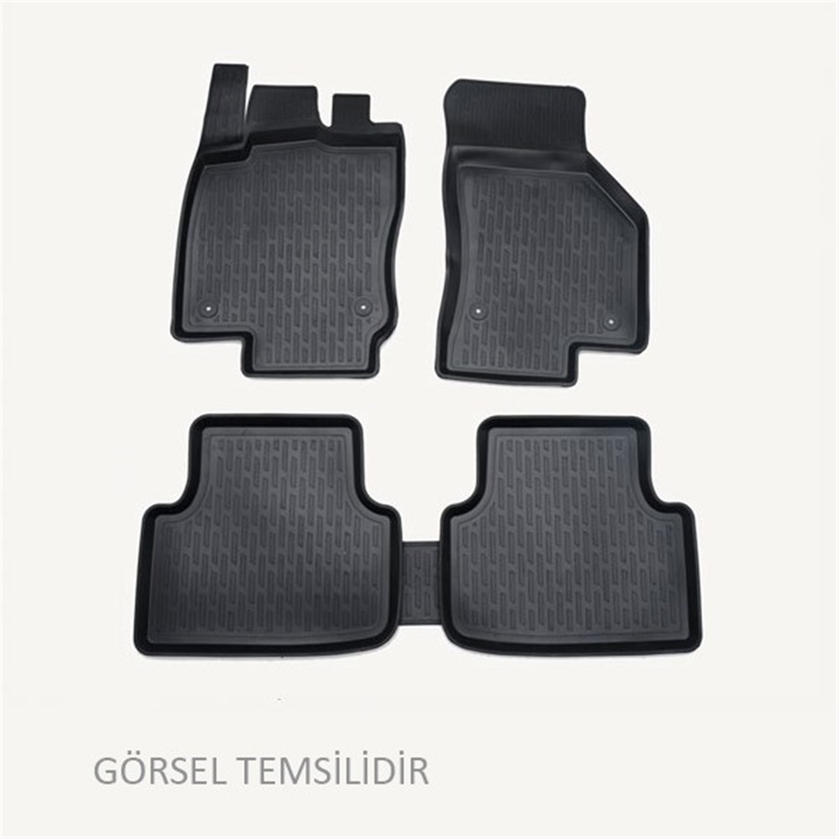 FABIAPERFLEX 3D X-MAT HAVUZLU PASPAS ÇEŞİTLERİ SİYAH SKODA FABIA 2014 3D X-MAT 5 PCS PERFLEX PXM-SK12PERFLEXPERFLEX PXM-SK12