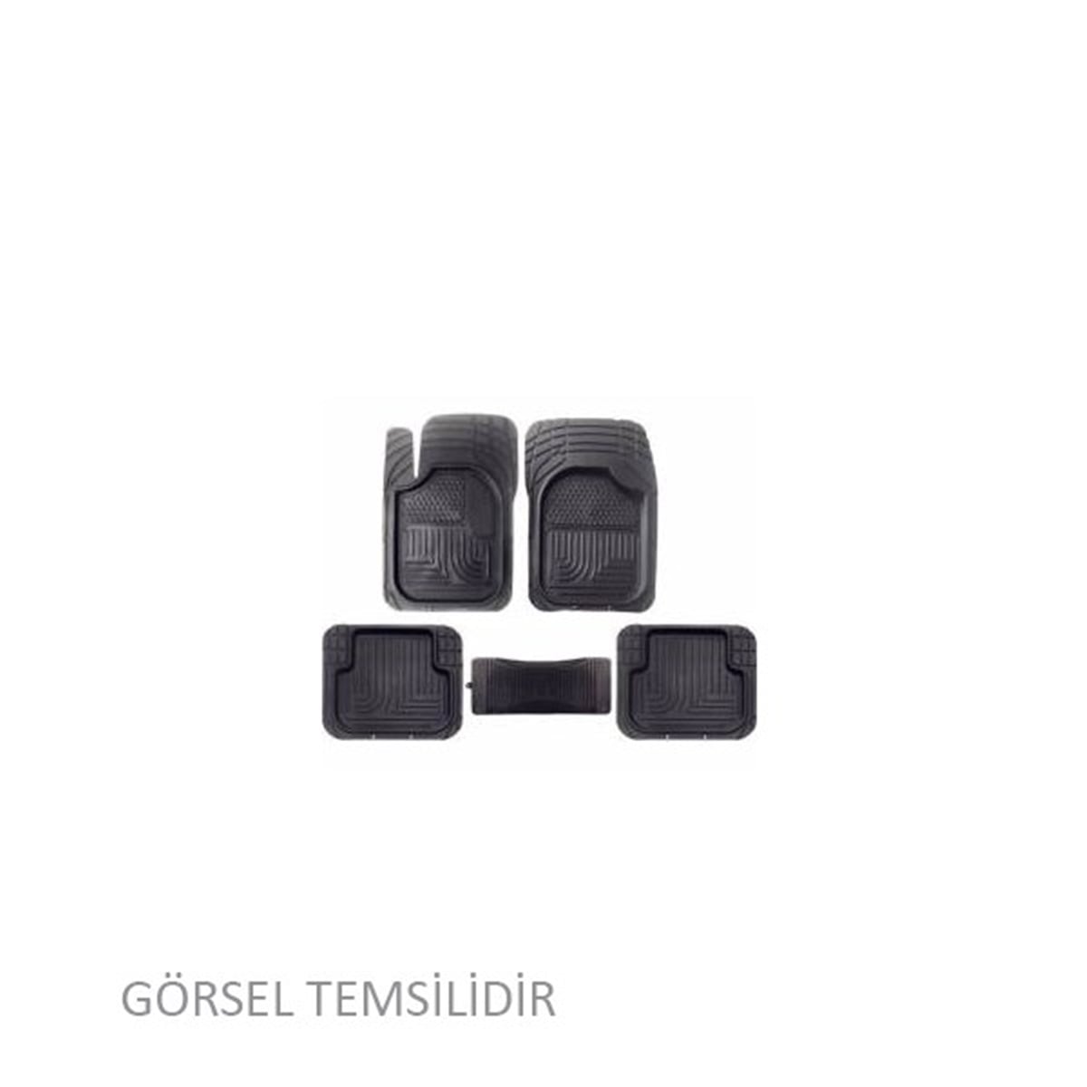 FIATPERFLEX 3D X-MAT HAVUZLU PASPAS ÇEŞİTLERİ SİYAH FIAT TOFAŞ D.K.Ş. 1978-2002 3D X-MAT 5 PCS PERFLEX PXM-FT01PERFLEXPERFLEX PXM-FT01