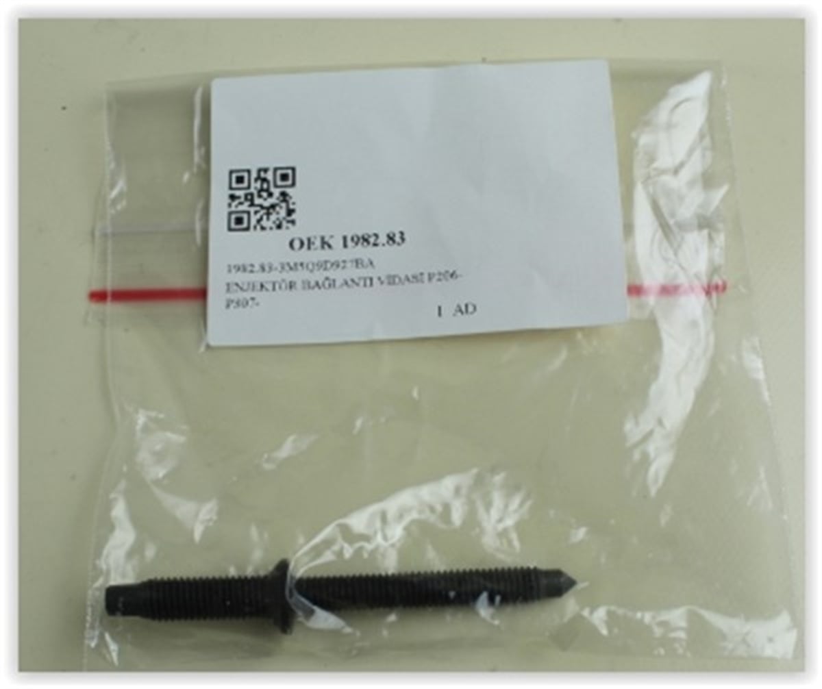 FOCUSEnjektör Bağlantı Vidası P206-P307-Partner-Berlıngo-C4-C5 Iı-P308-P3008-P5008 Dv6 1.6Hdı 16V -Focus Cmax 1.6Tdcı Euro4 Oek 1982.83OEKOEK 1982.83