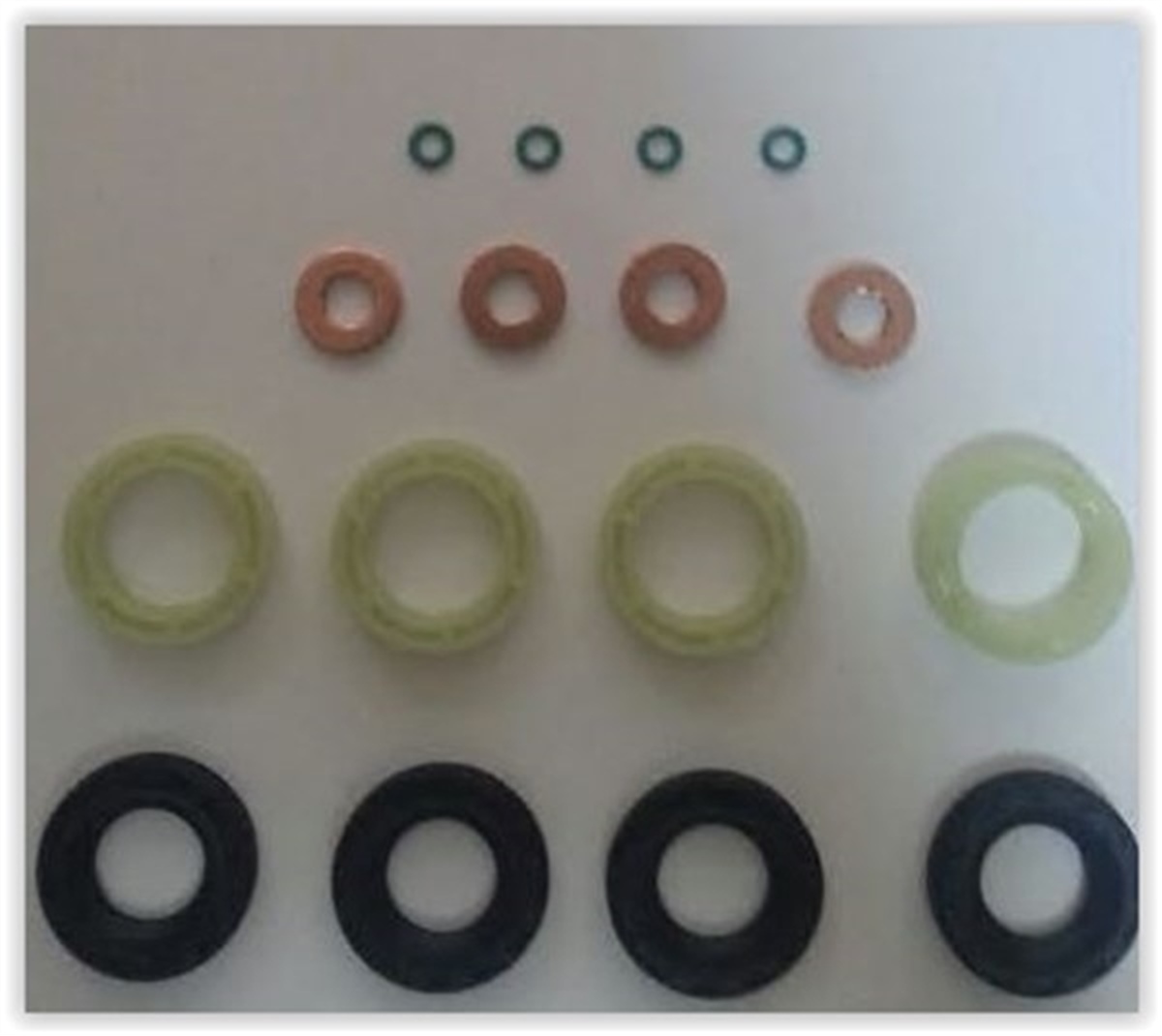 FOCUSENJEKTÖR KEÇE PUL ORİNG TAKIMI 206-307-PART-BERL-C4-C5 II-3008 DV6 1.6HDI 16V-FOCUS CMAX 1.6 EURO4 OEK 3M5Q9F593KITOEKOEK 3M5Q9F593KIT