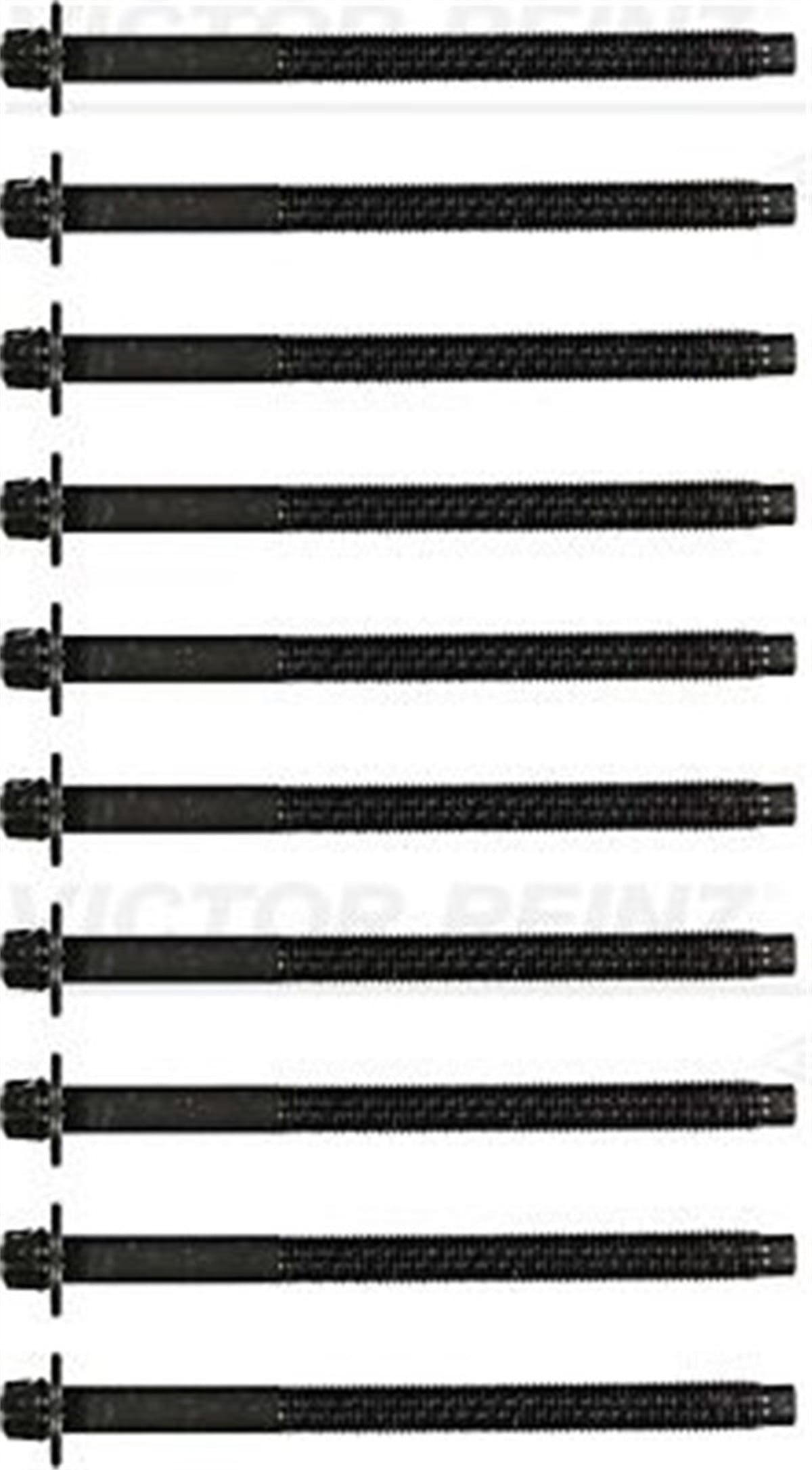 FOCUSSİLİNDİR KAPAK CİVATA SETİ FIESTA-FUSION-P206-P207-P307-P1007-C2-C3 1.4-1.6 HDİ-FOCUS-P407 1.6 HDİ V.REINZ 143220601V.REINZV.REINZ 143220601