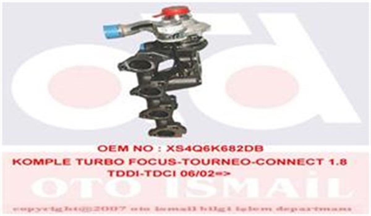 FOCUSTURBO KOMPLE FOCUS-TOURNEO-CONNECT 1.8 TDDI-TDCI 06-02 MANİFOLDSUZ MOTOPOWER ES8102MOTOPOWERMOTOPOWER ES8102