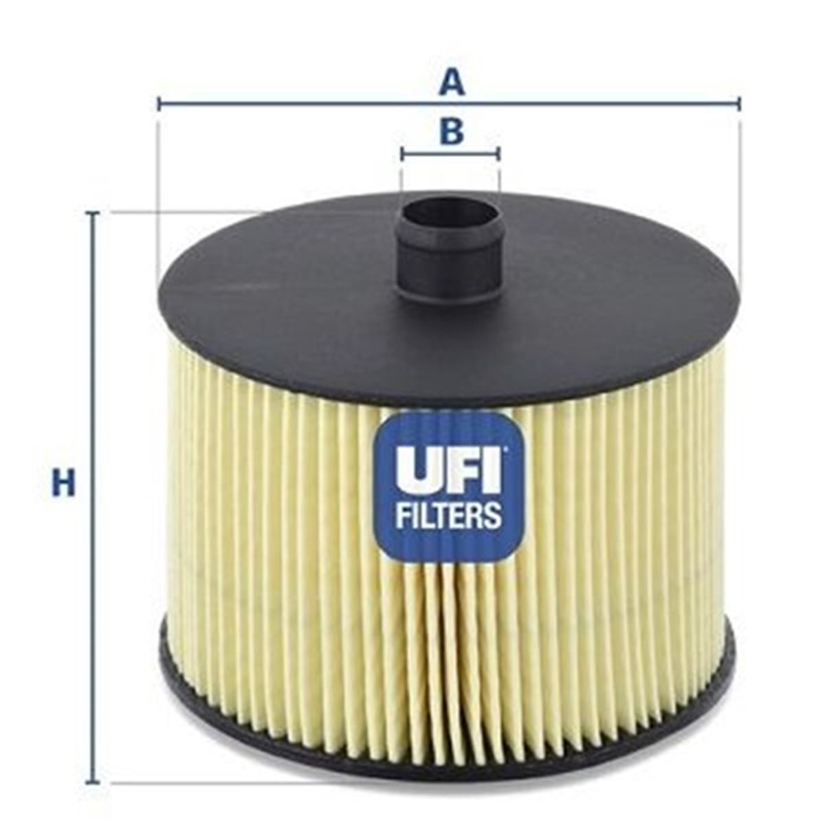 FOCUSYAKIT FİLTRESİ P307-P308-P407-EXPERT-C4-C5-JUMPY-SCUDO-FOCUS II CMAX-SMAX 2.0HDI DW10 UFI 2602200UFIUFI 2602200