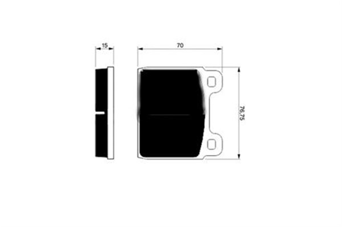 FORDÖN BALATA ALFA-OPEL REKORD-MERCEDES-FORD-PORSCHE-TRANSPORTER I-II TRW GDB100TRWTRW GDB100