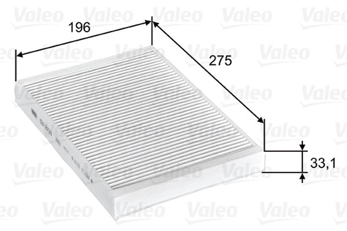 FREELANDERPOLEN FİLTRESİ LAND ROVER FREELANDER III PA VALEO 715597VALEOVALEO 715597
