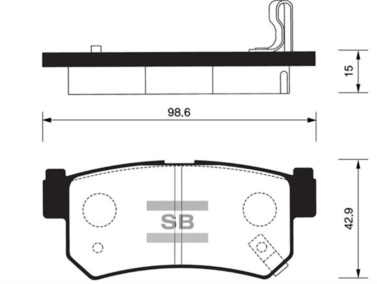 GOLFÖN BALATA GOLF IV 1J1 3.2 R32 4 MOTİON 02 A3 3.2 QUATTRO 03 A3 SPORTBACK 3.2 QUATTRO 04 GDB SANGSIN SP2112FSANGSINSANGSIN SP2112F