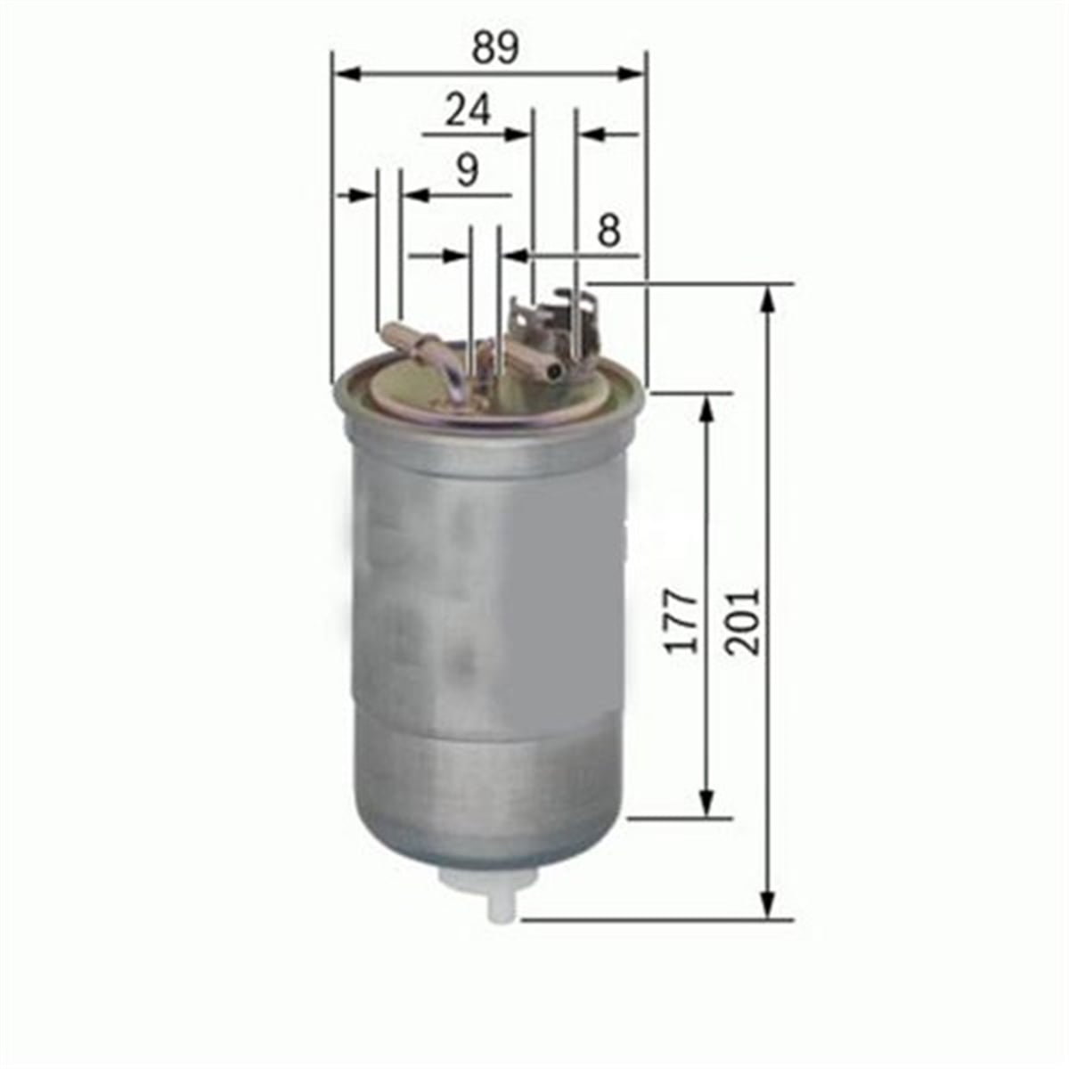 GOLFYAKIT FİLTRESİ GOLF IV-LT35 DİZEL WK853-3X SARDES SF102SARDESSARDES SF102