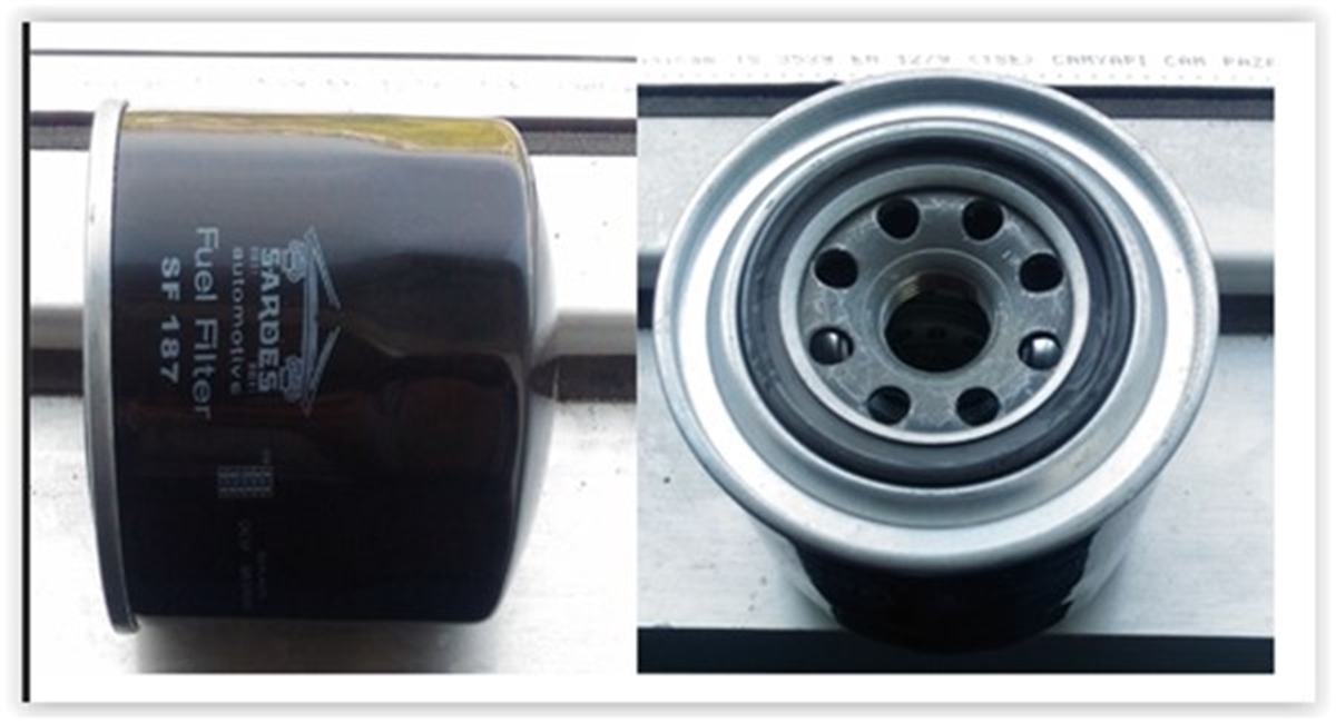 H100YAKIT FİLTRESİ HYUNDAI HD35 4000CC H100 KAMYONET YM-MITSUBISHI CANTER TURBO-PRESTIGE WK818-80 SARDES SF187SARDESSARDES SF187