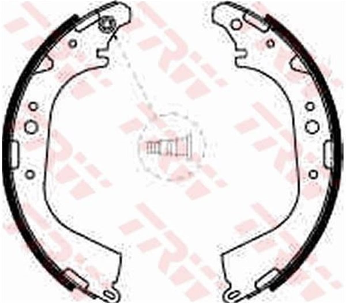 HILUXARKA PAPUÇ BALATA HILUX 92-97LAND CRUISER 93-96 TRW GS8501TRWTRW GS8501