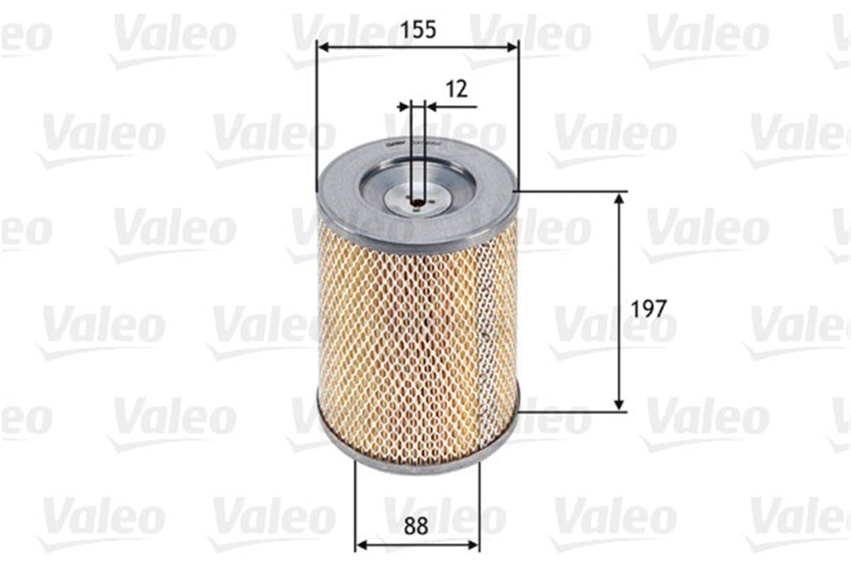 HILUXHAVA FİLTRESİ TOYOTA HILUX 99 VALEO 585666VALEOVALEO 585666