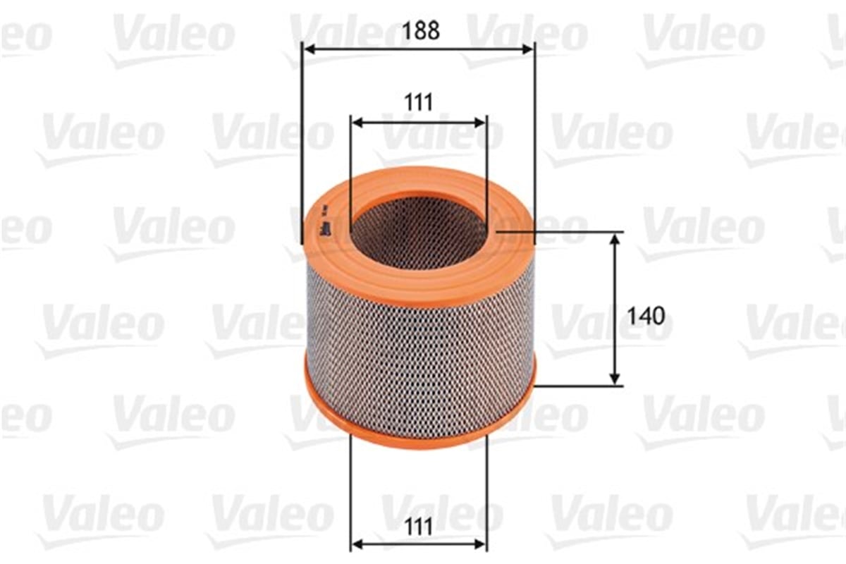 HILUXHAVA FİLTRESİ TOYOTA HILUX PICK-UP 2.4 D 4WD VALEO 585685VALEOVALEO 585685