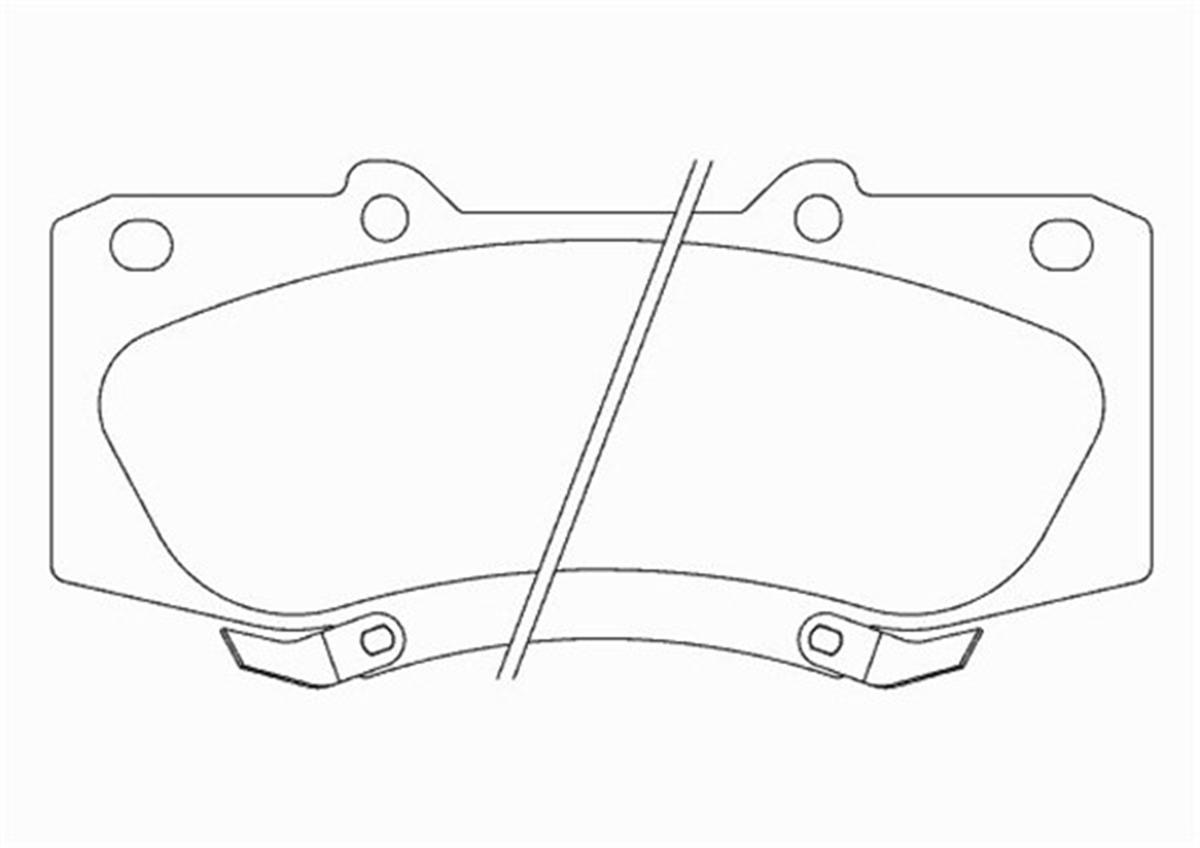 HILUXÖN BALATA HILUX III PICKUP 2.5D 2.5D4D 3.0D 07 SONRASI ÜRETİLEN ARAÇLAR İÇİN-MOTOR KODU 2KDFTV TRW GDB3534TRWTRW GDB3534