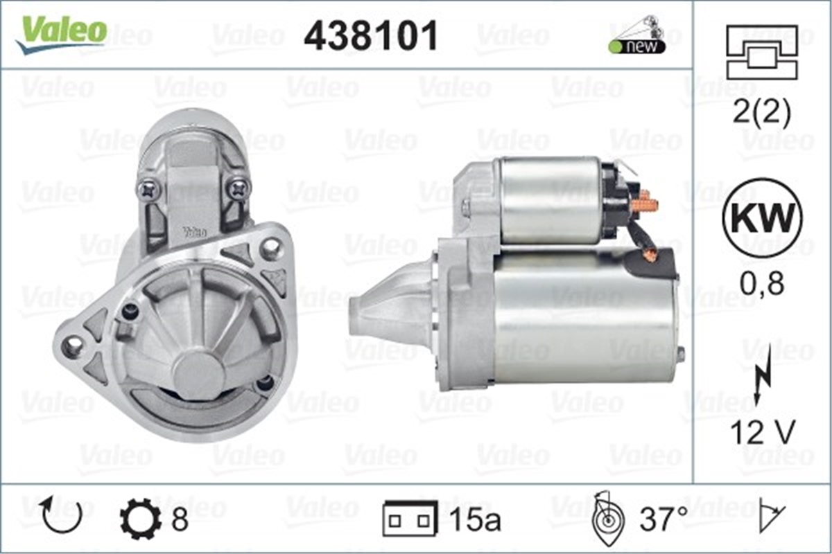 HYUNDAIMARŞ MOTORU HYUNDAI VALEO 438101VALEOVALEO 438101