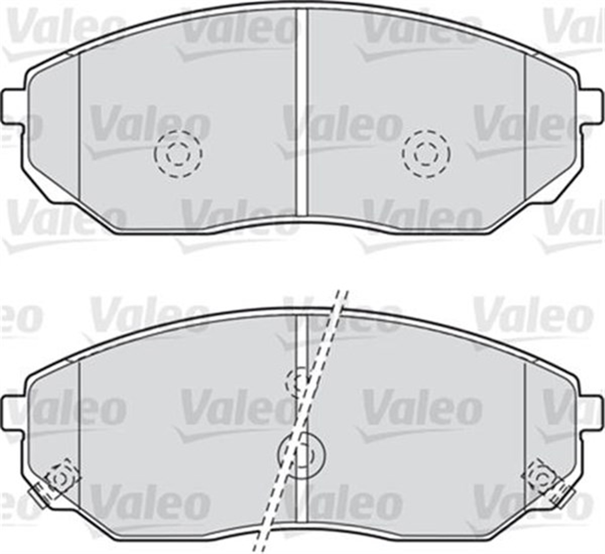 HYUNDAIÖN BALATA HYUNDAI İX35 2.0-2.0 CRDİ 10 CARENS III 06 SPORTAGE 06 D4EAD1B MOTOR İÇİN VALEO 670934VALEOVALEO 670934