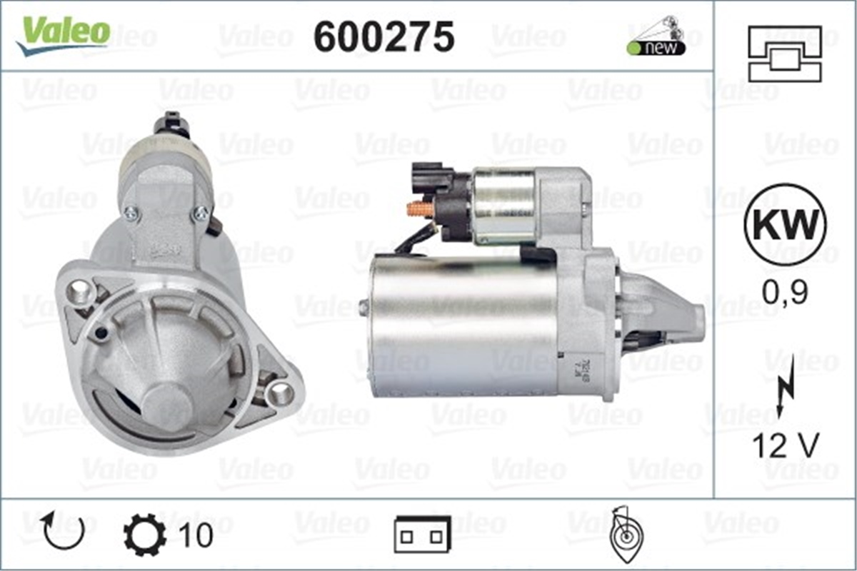 İ10MARŞ MOTORU HYUNDAI İ10 VALEO 600275VALEOVALEO 600275