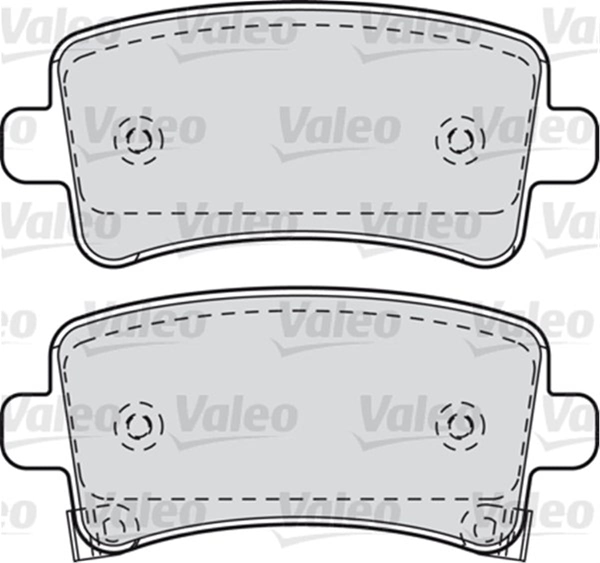 INSIGNIAARKA BALATA INSIGNIA 1.6-1.6T-1.8-2.0CDTI 08 14 SAAB 9.5 10 MALIBU 2.0D 2.4 12 VALEO 601049VALEOVALEO 601049