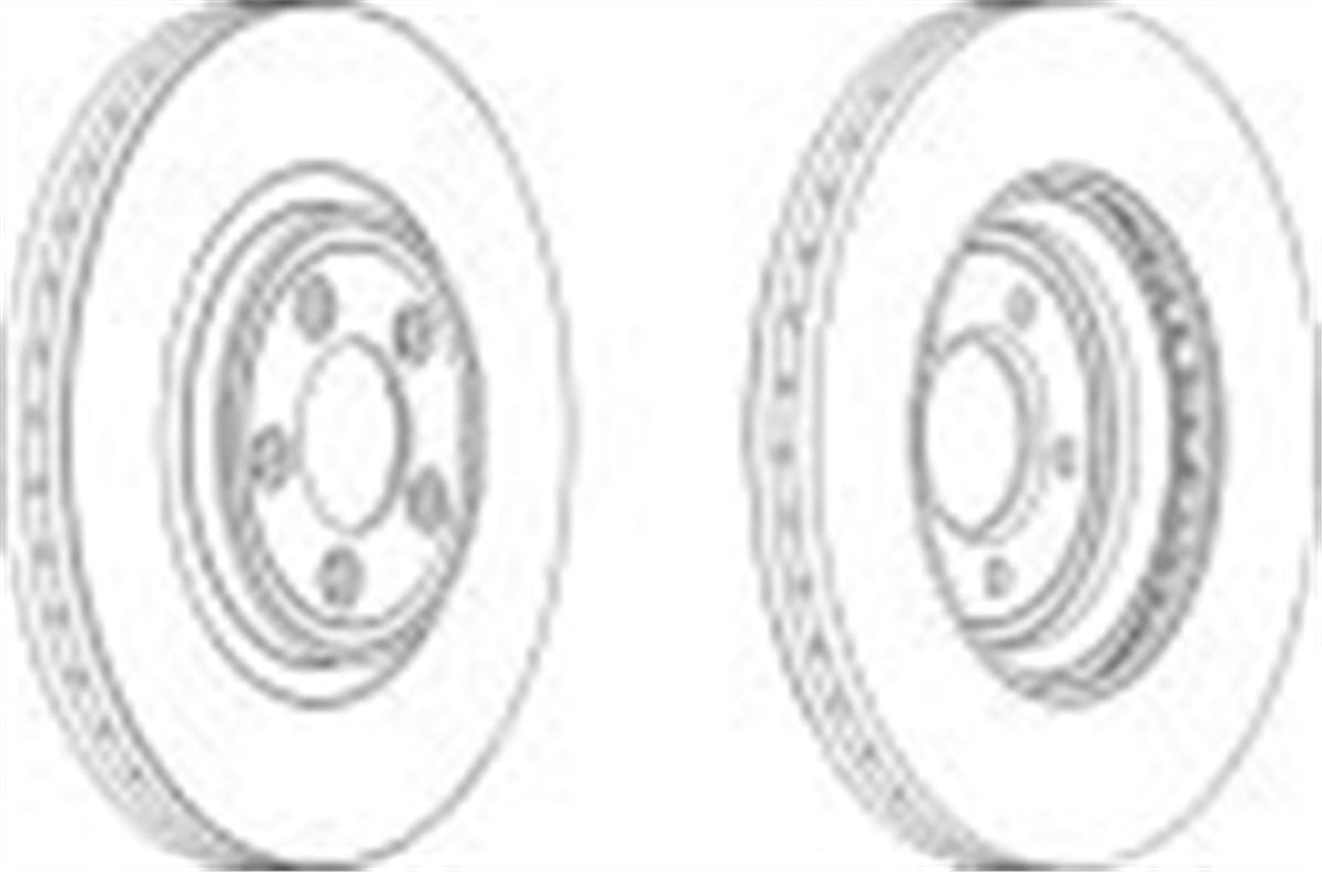 JAGUARÖN FREN AYNASI JAGUAR XF 2008-2015 XJ 94-2015 XJS XK 96-2014 STYPE 99-07 CAP 326MM TRW DF6223STRWTRW DF6223S