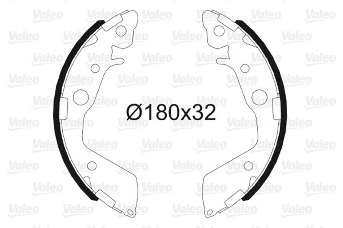 JAZZPABUÇLU FREN BALATASI HONDA JAZZ II JPN 01-02 10-08 VALEO 564089VALEOVALEO 564089