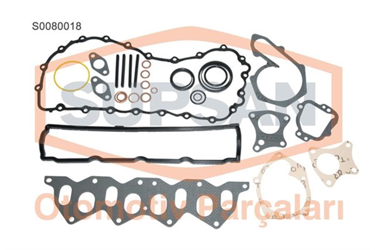 KANGOOCONTA TAM TAKIM RENAULT KANGOO - EXPRESS 1.9D - R19 1.9D ENG. F8Q ESKİ MOTOR SUPSAN S0080018SUPSANSUPSAN S0080018