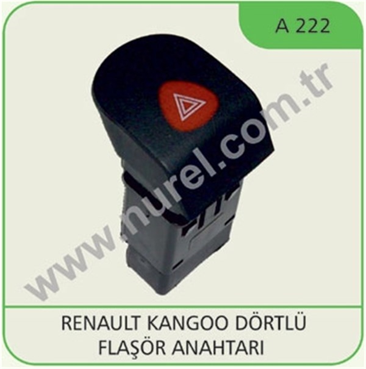 KANGOODÖRTLÜ FLAŞÖR KANGOO NUREL A222NURELNUREL A222
