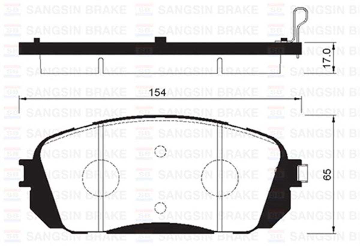 KIAÖN BALATA DİSK KIA GRAND CARNIVAL SEDONA 05 SANGSIN SP1191SANGSINSANGSIN SP1191