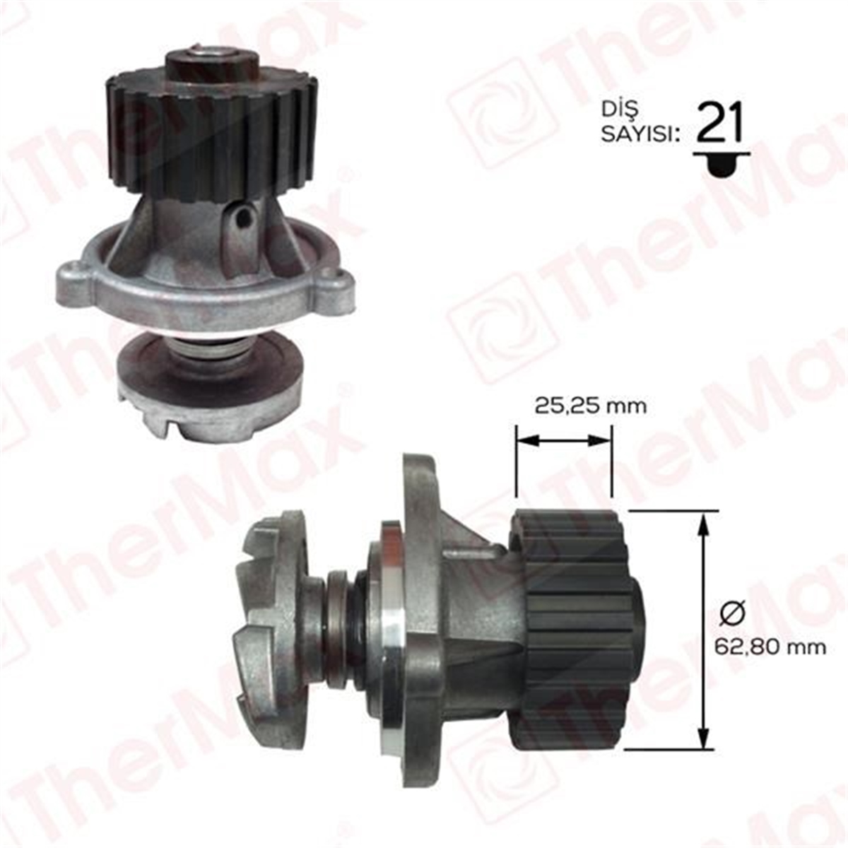 LADADEVİRDAİM LADA TAVRIA 88-99 T THERMAX T01.104THERMAXTHERMAX T01.104