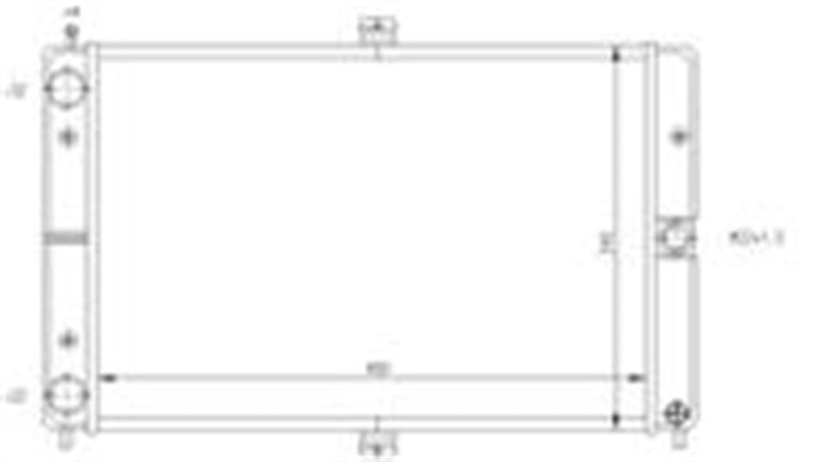 LADARADYATOR ALEMİNYUM LADA SAMARA ORIS MLA002ORISORIS MLA002