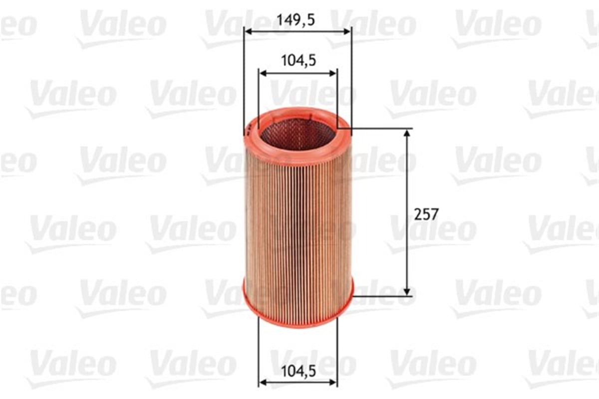 LANCIAHAVA FİLTRESİ LANCIA LYBRA 1.9 JTD VALEO 585639VALEOVALEO 585639