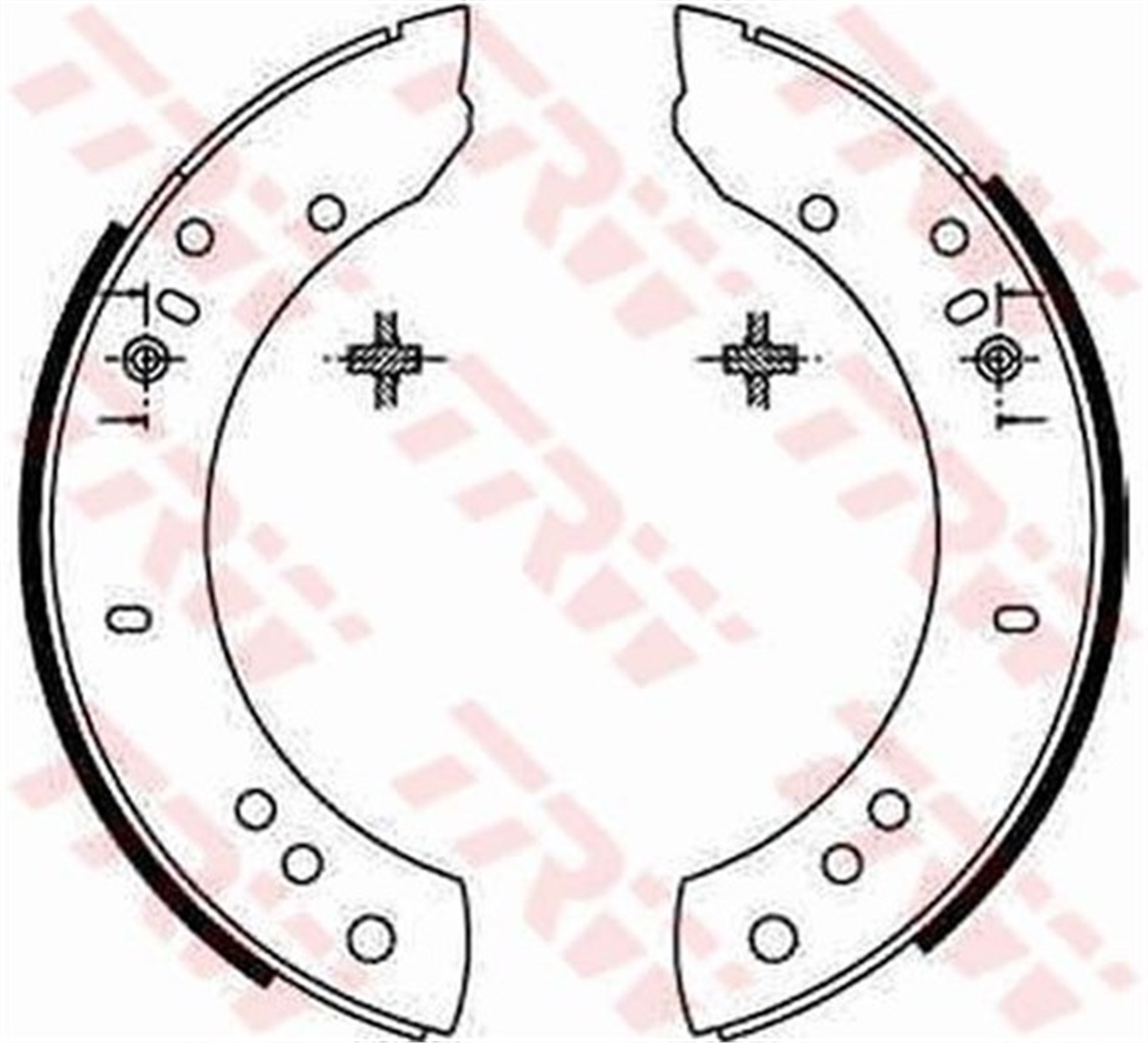 LAND ROVERARKA PAPUÇ BALATA LAND ROVER DEFENDER 98-16 TRW GS6082TRWTRW GS6082