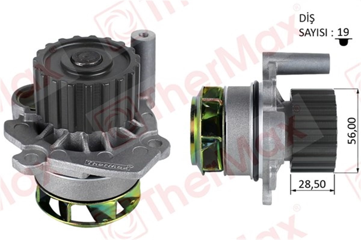 LEONDEVİRDAİM GOLF IV-BORA-OCTAVIA-LEON-CORDOBA-A3 98-04 1.9 TDI AGR-ALH THERMAX T01.225THERMAXTHERMAX T01.225