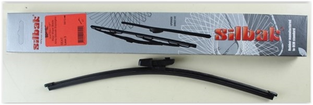 LEONSİLECEK SÜPÜRGESİ ARKA MUZ TİPİ 350MM LEON III 09-12 SILBAK SB14ARCSILBAKSILBAK SB14ARC