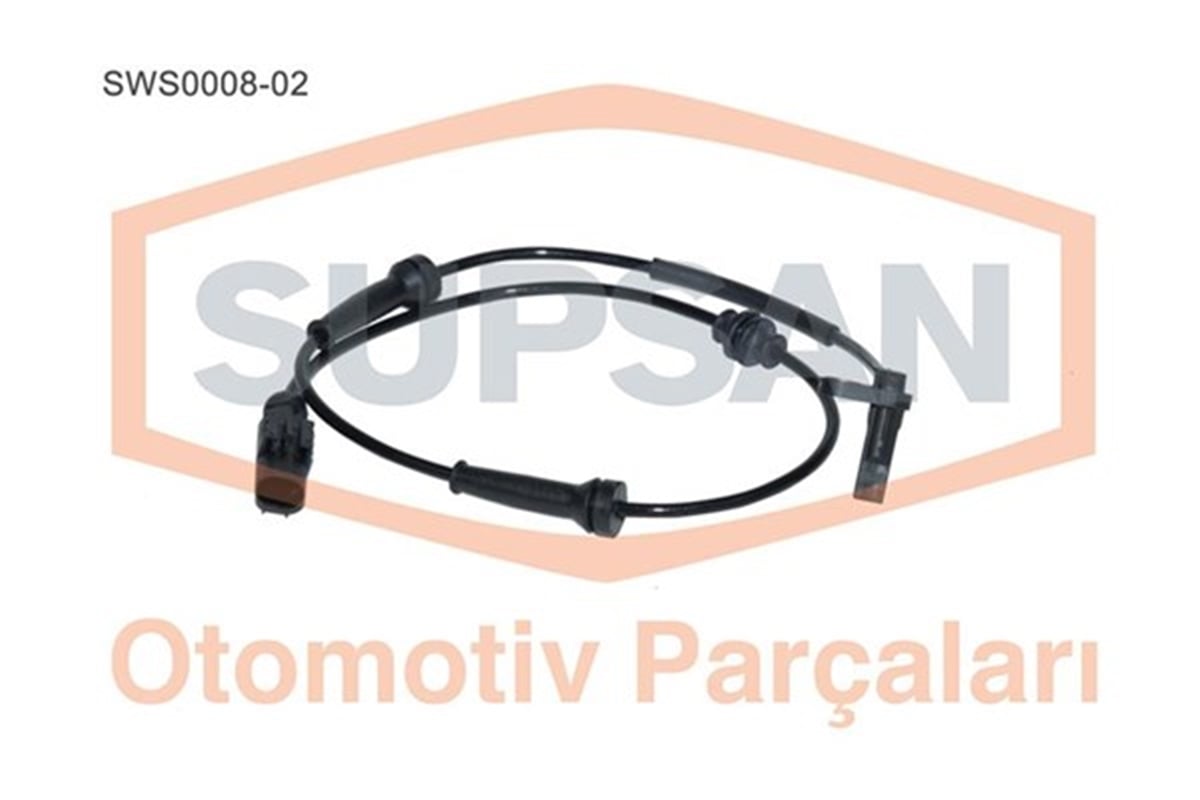 LINEASENSÖR ABS FİAT GRANDE PUNTO - LINEA 1.3D MJET - 1.6 D MJET 199 A3.000-198 A3.000 - LINEA 1.4 350 SUPSAN SWS0008-02SUPSANSUPSAN SWS0008-02