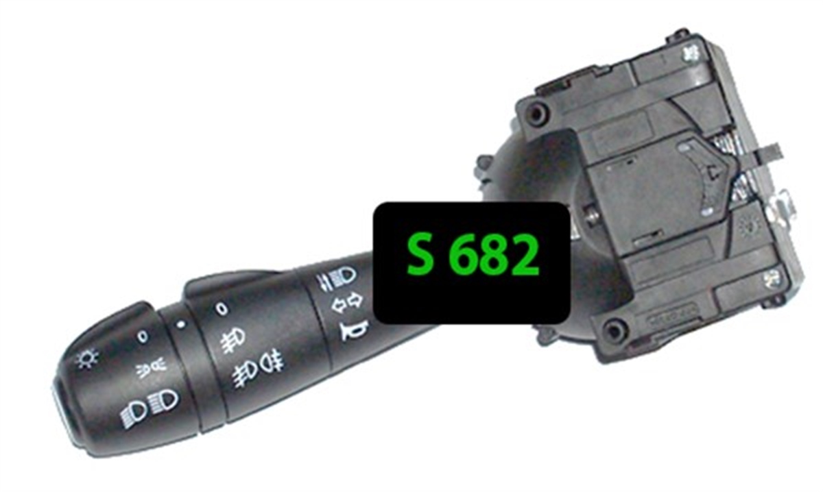 LOGANFAR SİNYAL KORNA KUMANDA KOLU LOGAN II-SANDERO II-DOKKER-LODGY 12 SİS FARI ARKA SİS FARI FONKSİY NUREL S682NURELNUREL S682