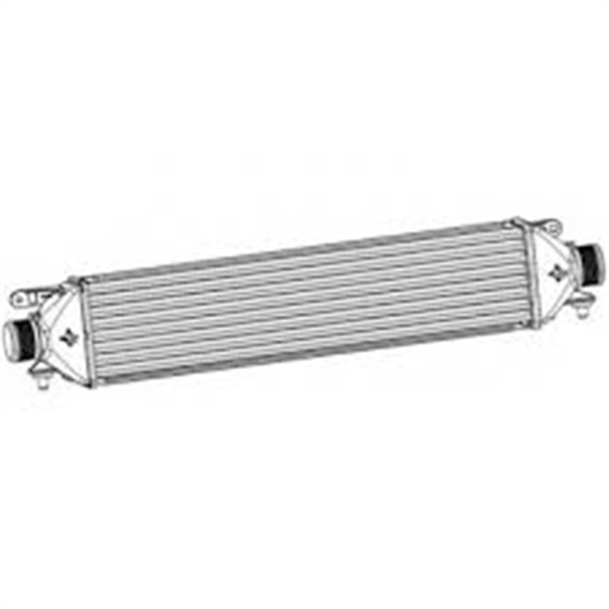 LOGANTURBO RADYATORÜ INTERCOOLER DACIA LOGAN 04 SANDERO 08 1.5 DCİ 654X113X108 MEK. ORIS IDC001ORISORIS IDC001