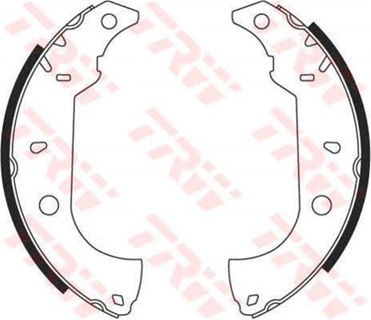 MAREAARKA PABUÇ BALATA TEMPRA SW 92-96 MAREA WEEKEND 1.6-1.8-1.9TD 09-1996 228X42 TRW GS8614TRWTRW GS8614