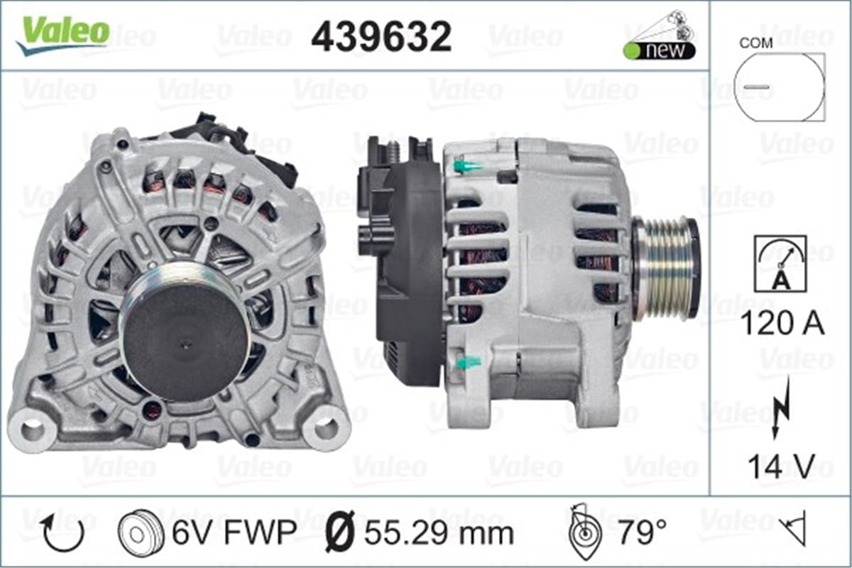 MAZDAALTERNATÖR MAZDA II VALEO 439632VALEOVALEO 439632