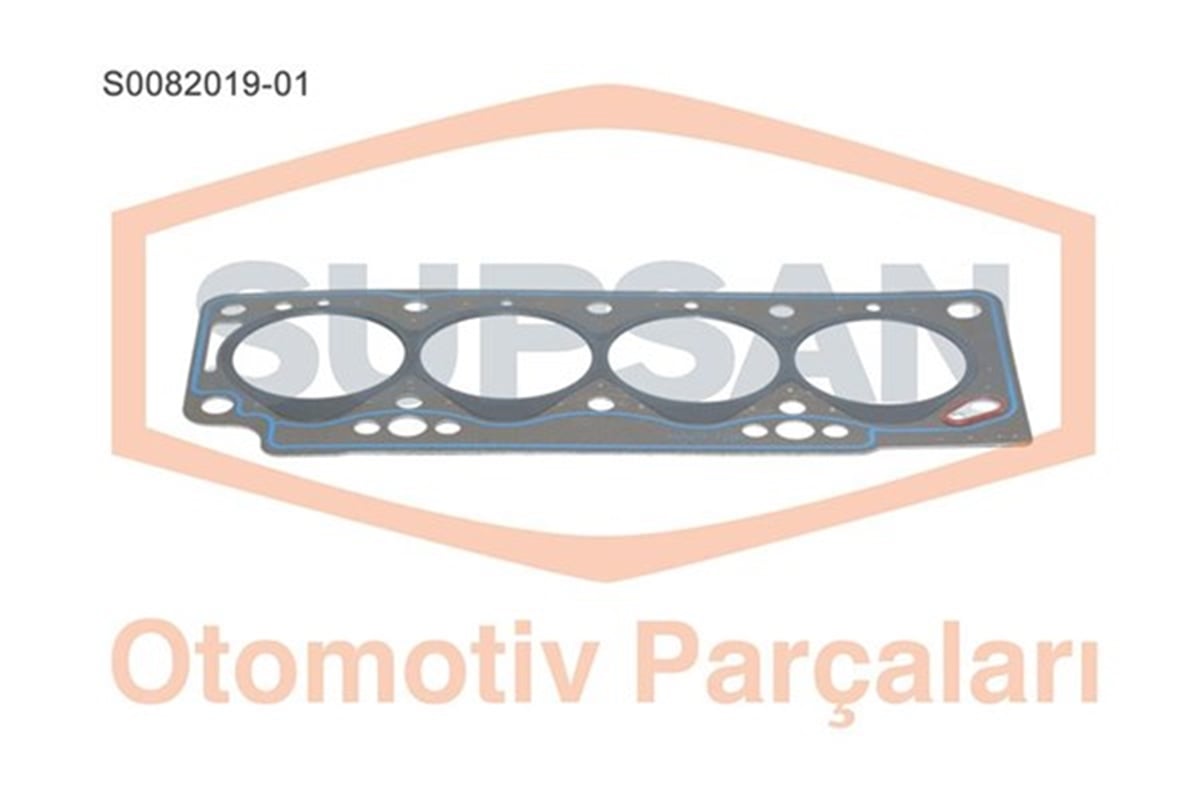 MEGANECONTA SİLİNDİR KAPAK RENAULT KANGOO - MEGANE - LAGUNA 1.9D ENG. F8Q YENİ MOTOR SUPSAN S0082019-01SUPSANSUPSAN S0082019-01