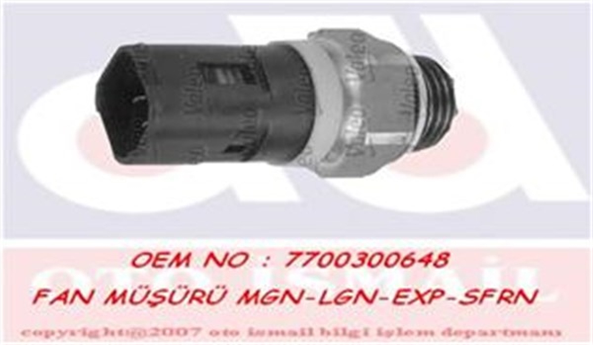 MEGANEFAN MÜŞÜRÜ MEGANE-LGN-EXP-SFRN VALEO 820032VALEOVALEO 820032