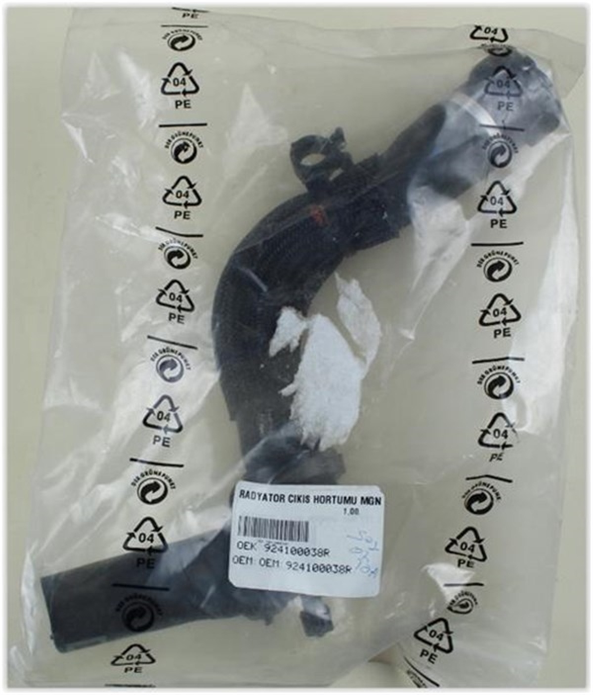 MEGANERADYATOR ÇIKIŞ HORTUMU MEGANE III HB OEK 924100038ROEKOEK 924100038R