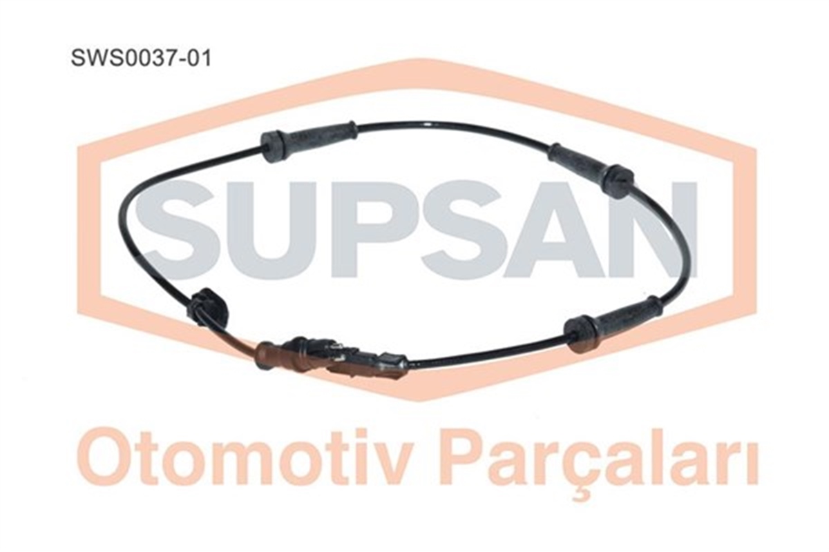 MEGANESENSÖR ABS RENAULT MEGANE II 1.9 DCI F9Q800 - 1.6 16V K4M760 - 2.0 16V F4R774 - SCENIC II 1.5D SUPSAN SWS0037-01SUPSANSUPSAN SWS0037-01