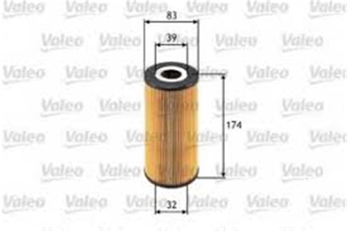 MERCEDESYAĞ FİLTRESİ MERCEDES E CLASS E 250 D VALEO 586522VALEOVALEO 586522