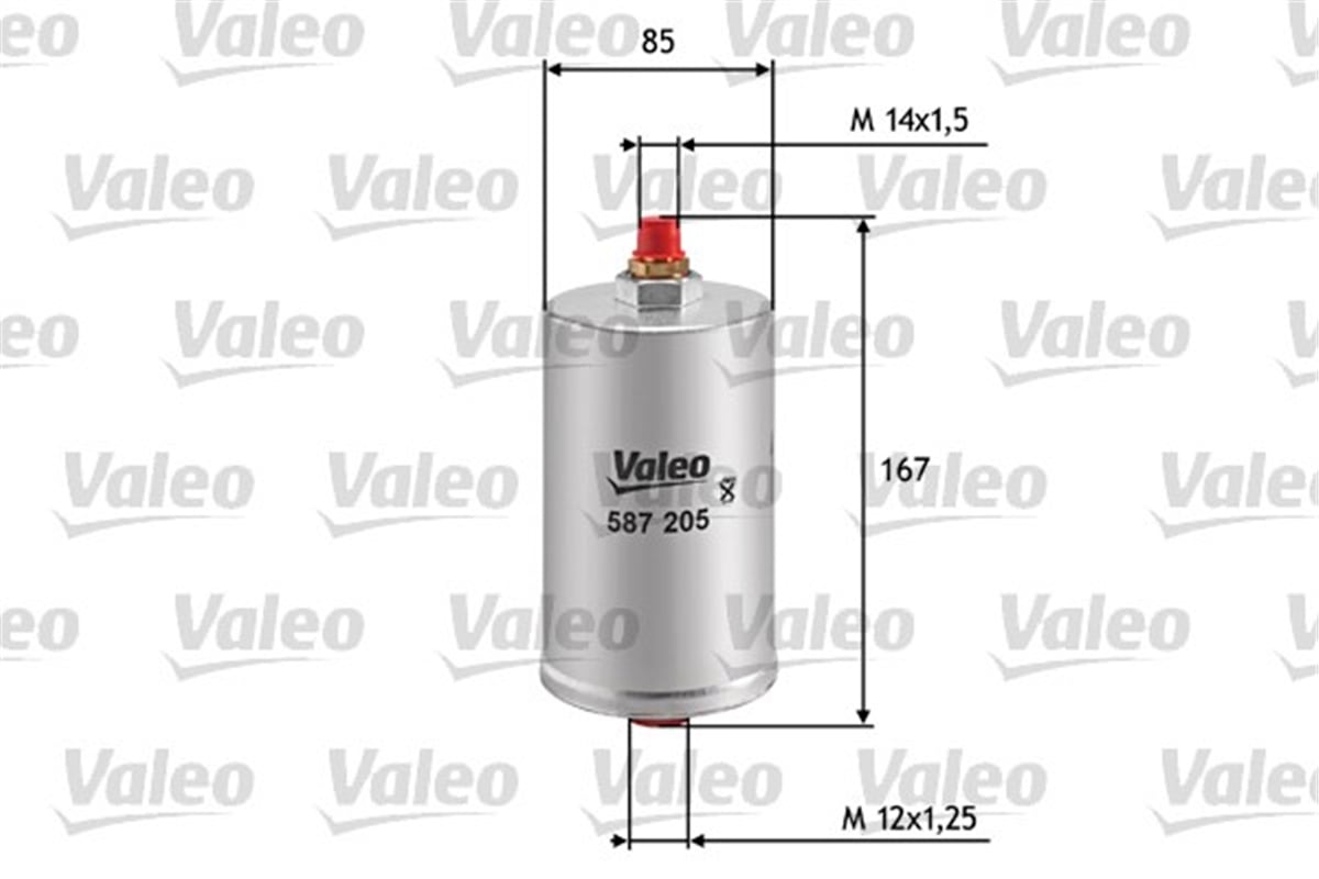 MERCEDESYAKIT FİLTRESİ BENZİN MERCEDES SL 320 VALEO 587205VALEOVALEO 587205