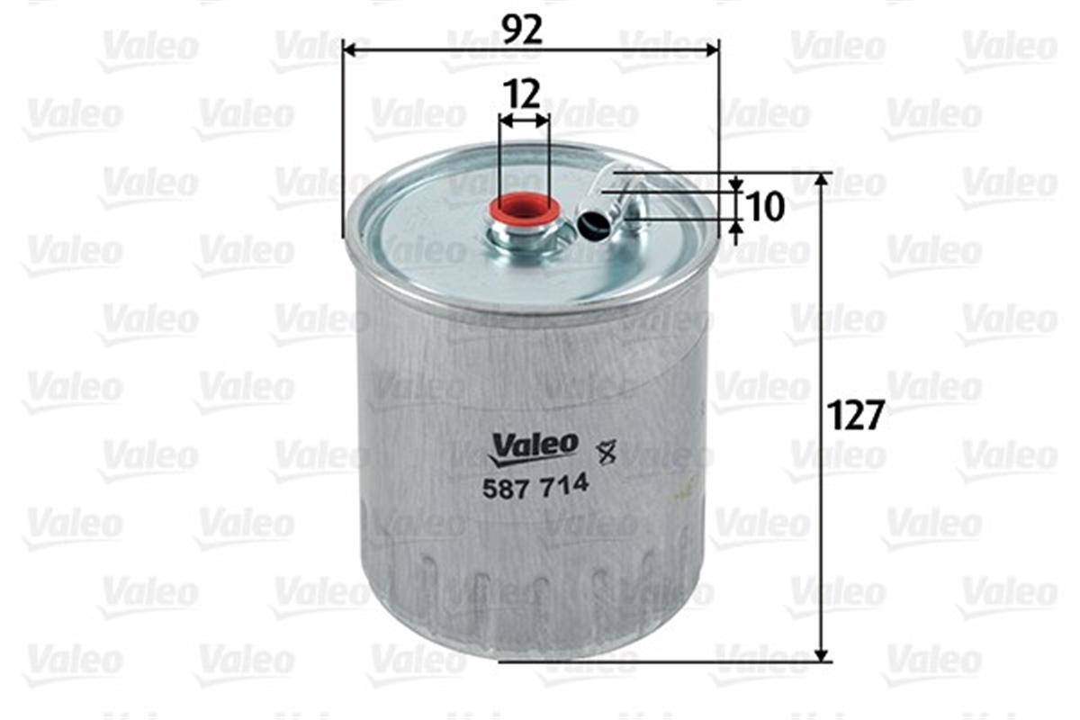 MERCEDESYAKIT FİLTRESİ MAZOT MERCEDES C CLASS C 220 CDI VALEO 587714VALEOVALEO 587714