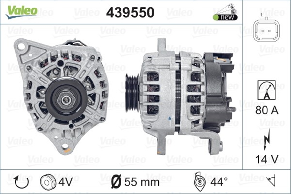 MICRAALTERNATÖR NISSAN MICRA VALEO 439550VALEOVALEO 439550