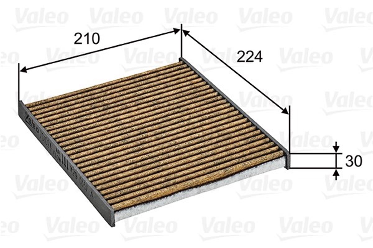 MICRAPOLİFENOL POLEN FİLTRESİ NISSAN MİCRA IV VALEO 701024VALEOVALEO 701024